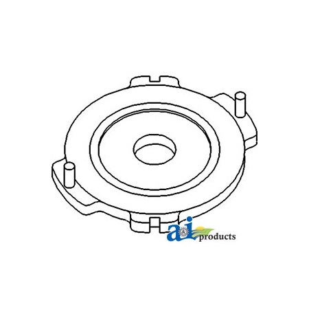 A & I Products Plate Stop, Primary Brake (RH) 13.8" x13" x2.9" A-537119R1